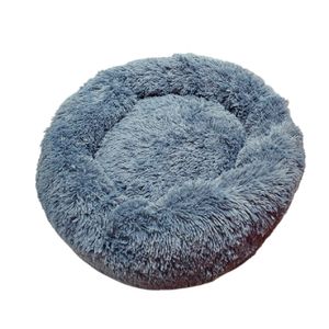 Cama Puff Pra Perros y Gatos Philozoo Gris Oscuro 80