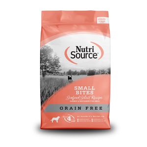 Comida Seca Para Perros Nutrisource Small Bites Seafood Grain Free 5 Lb
