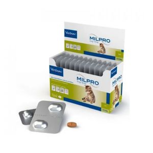 Desparasitante Para Gatos Milpro Gatitos Hasta 2 Kg Venta x Tableta