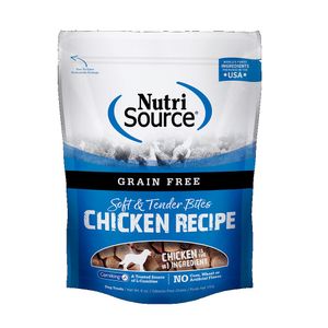 Snack Para Perros Nutrisource Soft Tender GF Chicken 179 Gr