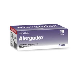 Antialergico Para Perros y Gatos Alergodex Venta x Tableta